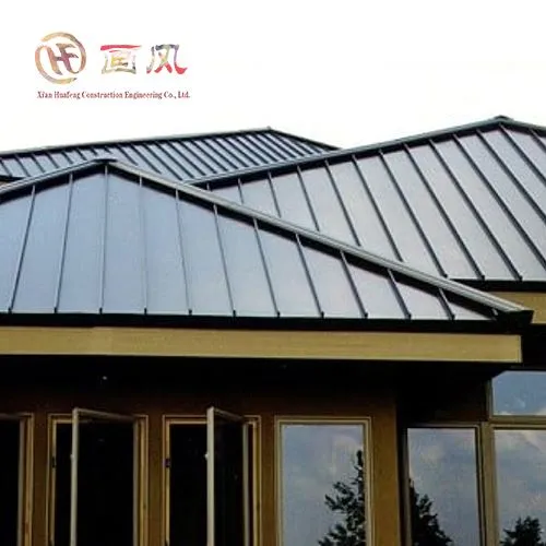 Ayakta dikiş metal çatı panelleri